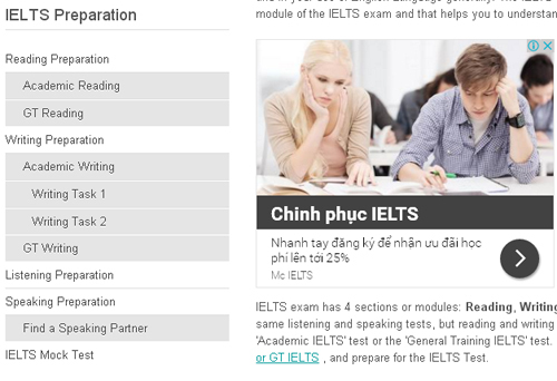 Tổng hợp các trang web học IELTS miễn phí
