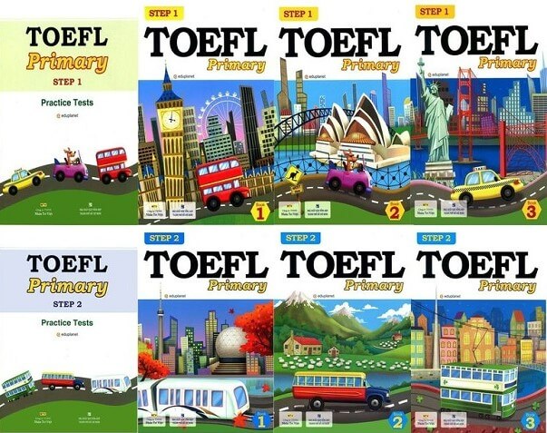 bộ sách Toefl Primary Step 1-2